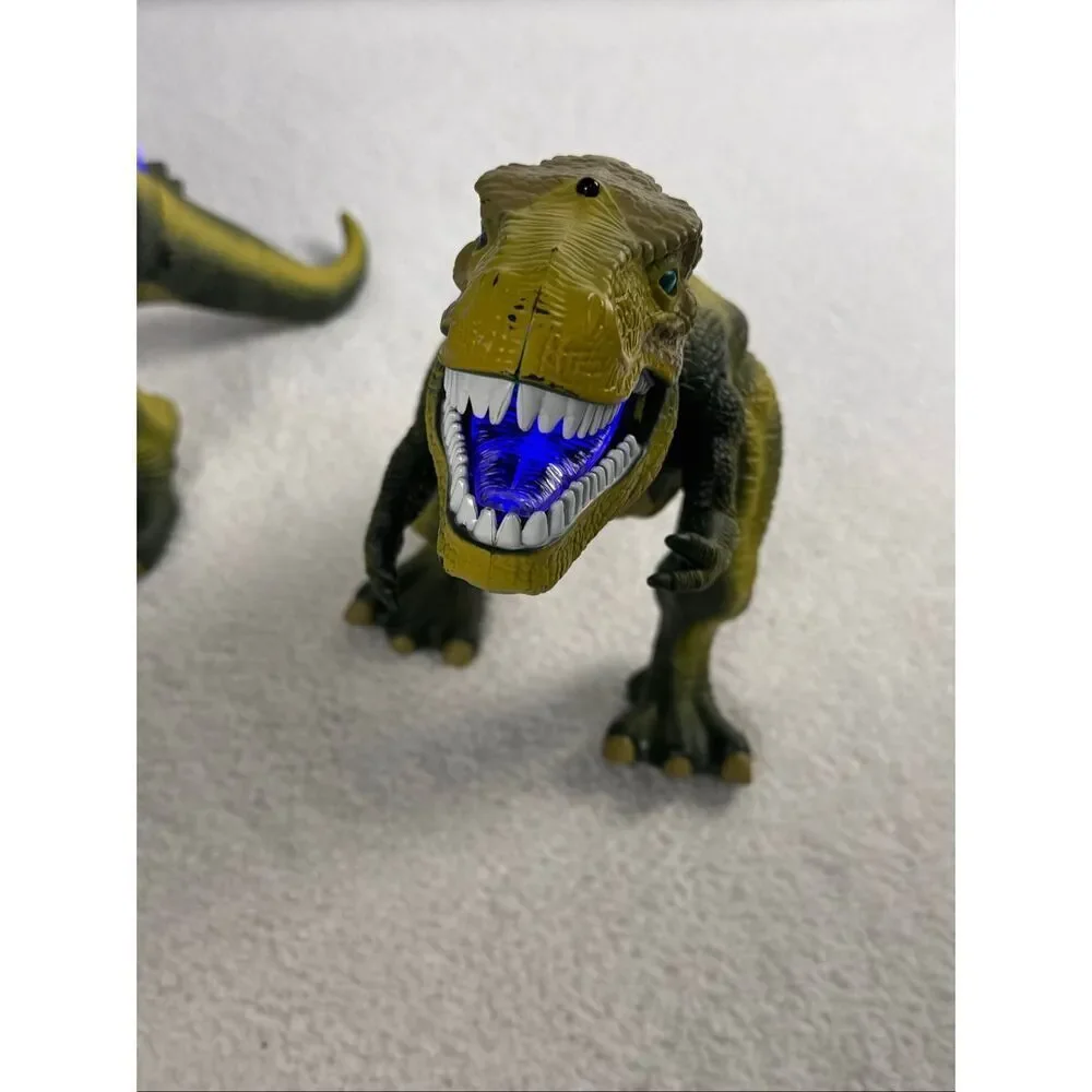 LED Light-Up Roaring T-Rex Dinosaurs